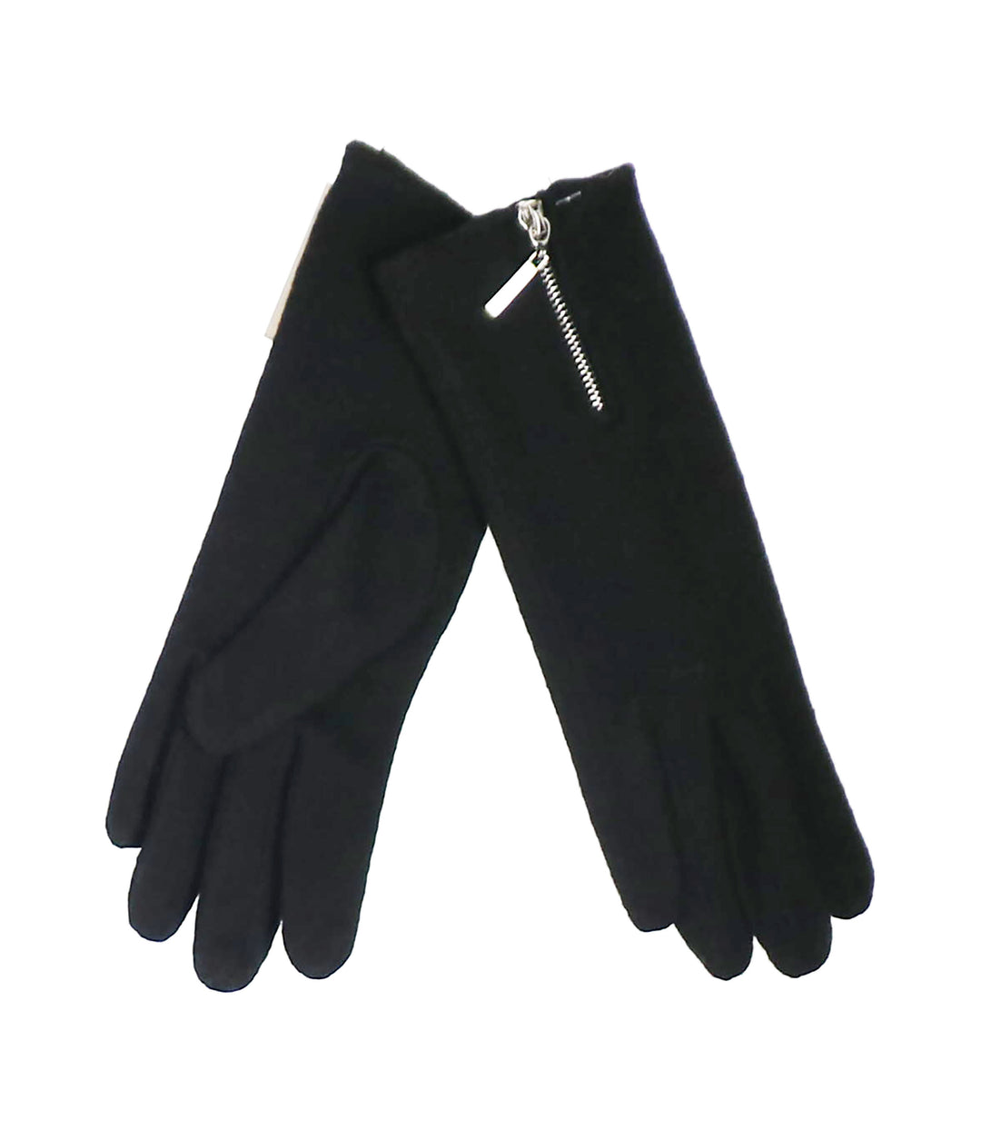 Two-Tone Allover Tech Glove with Zipper