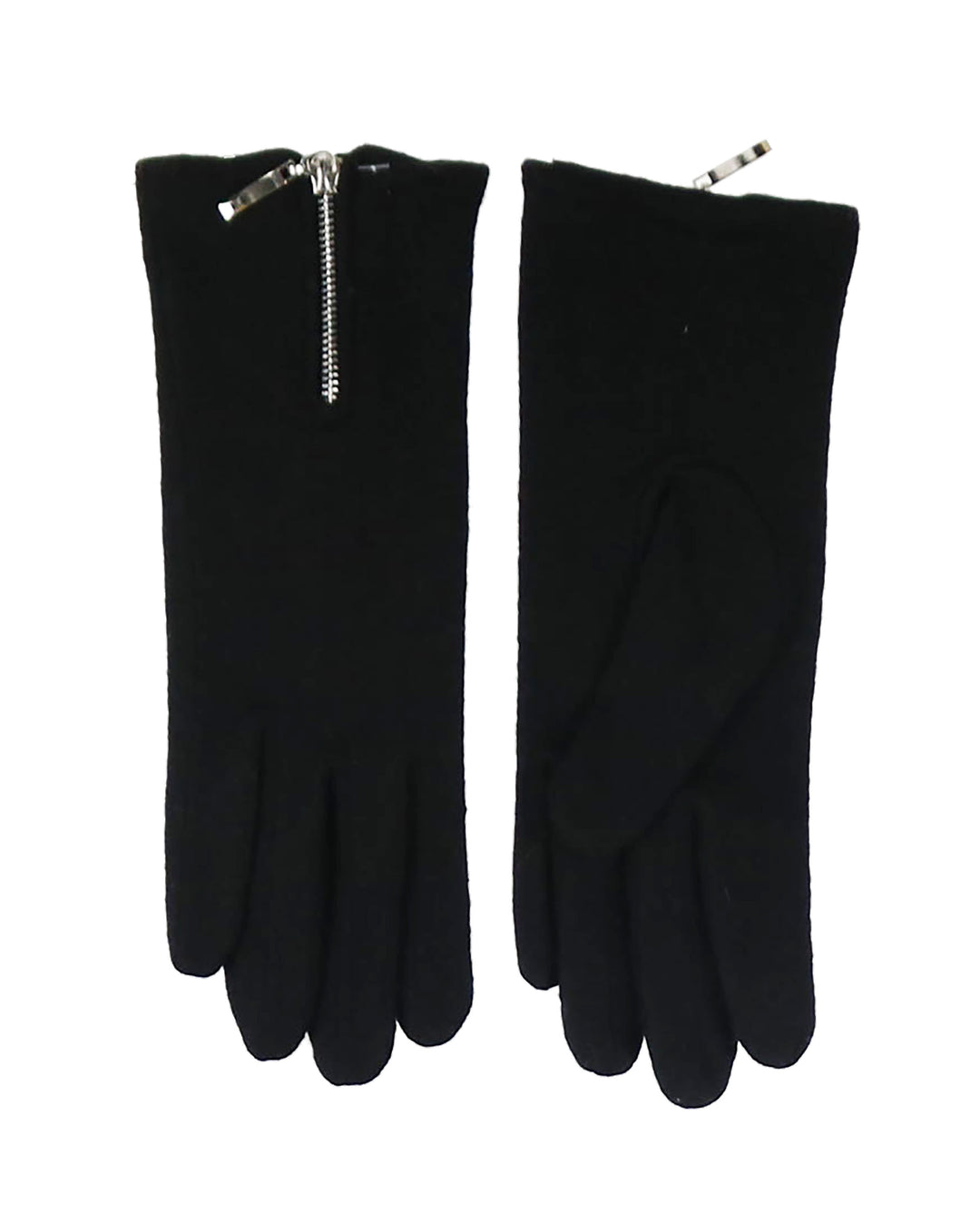 Two-Tone Allover Tech Glove with Zipper