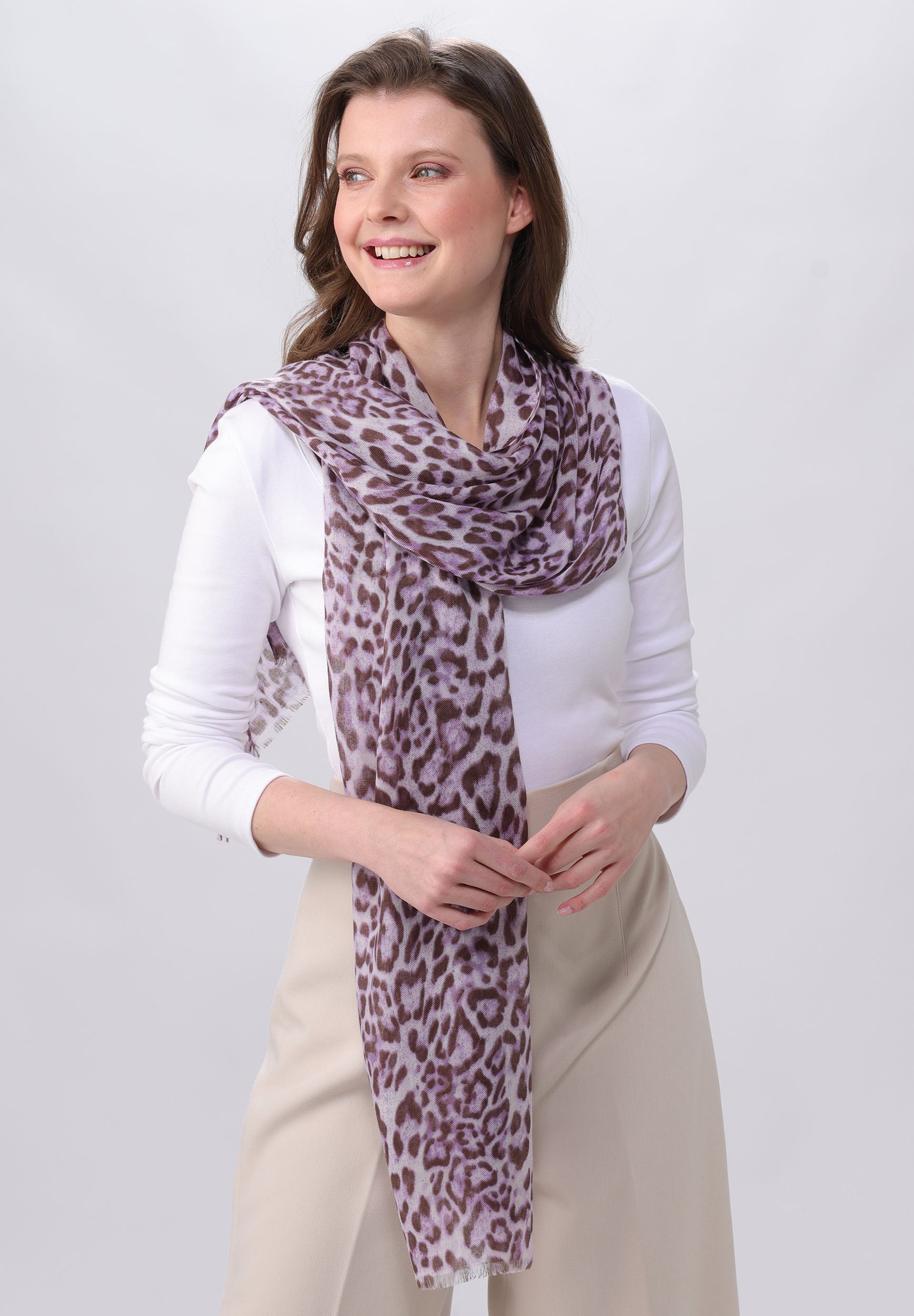 Leopard print cheap scarf canada