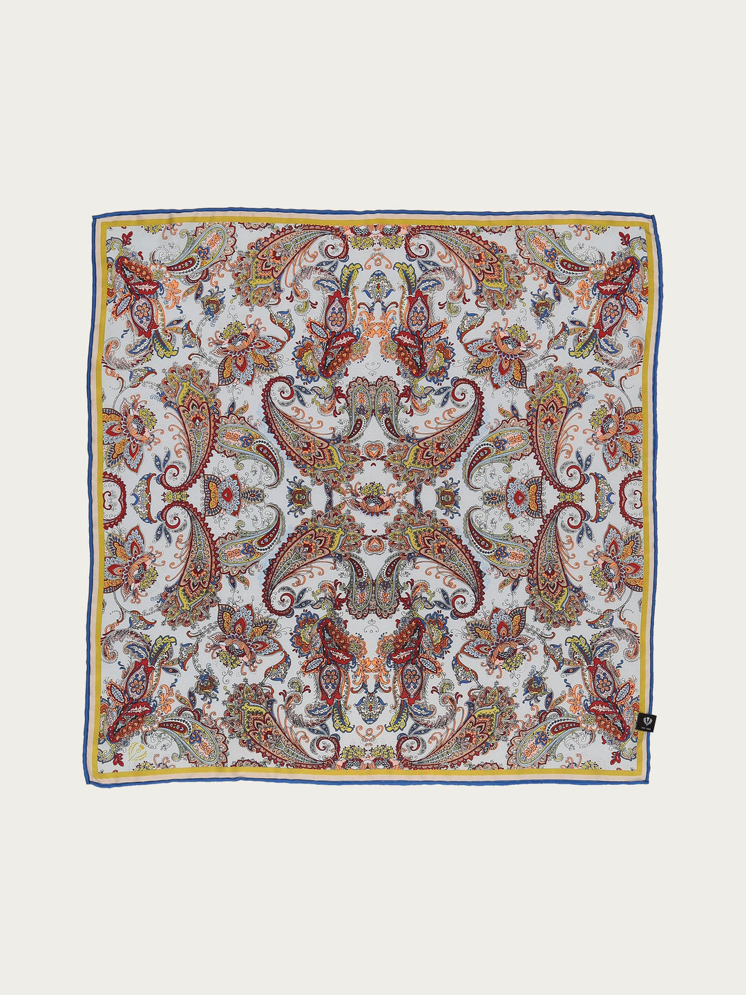 Ornamental Paisley Silk Neckie