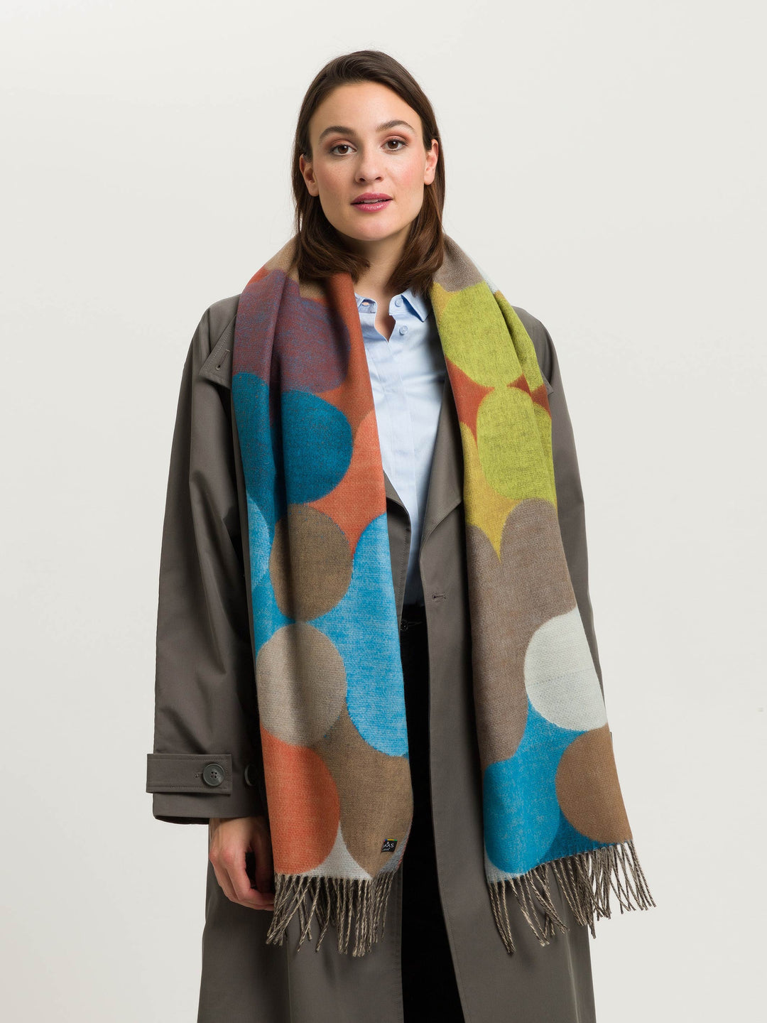 Dot Mirage Cashmink Oversize Scarf