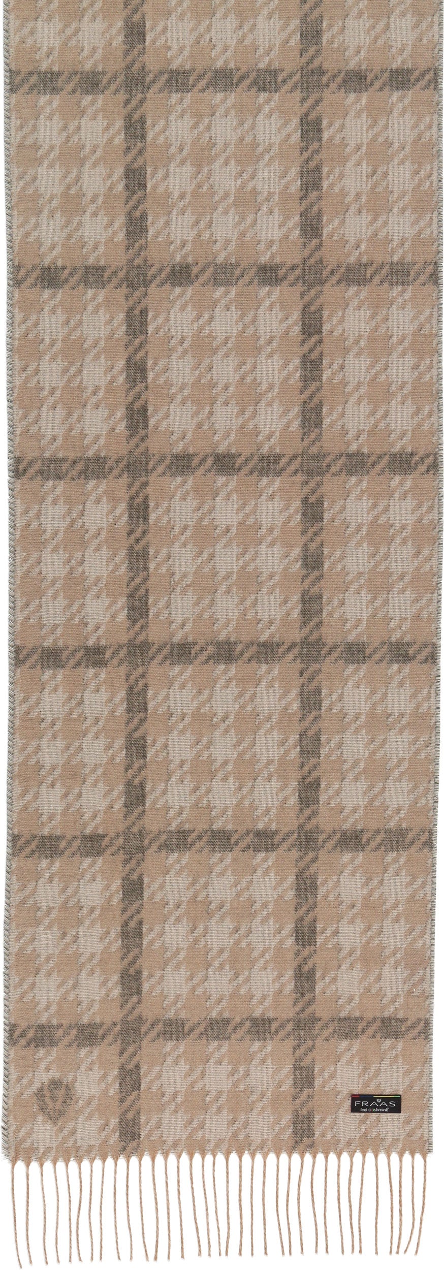 Houndstooth Check Cashmink® Scarf