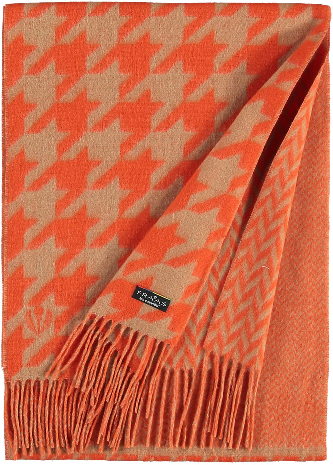 Patchwork Houndstooth Woven Cashmink® Scarf