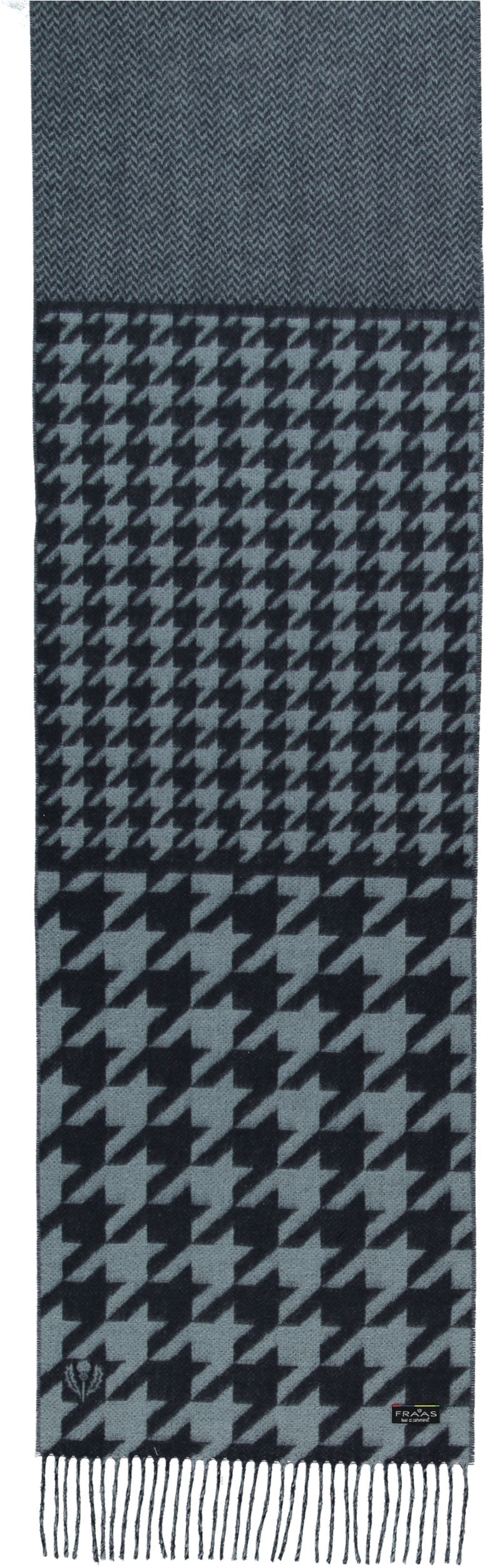 Patchwork Houndstooth Woven Cashmink® Scarf