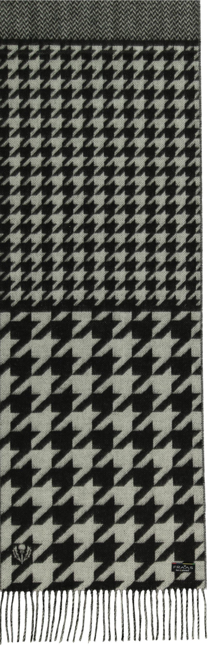 Patchwork Houndstooth Woven Cashmink® Scarf