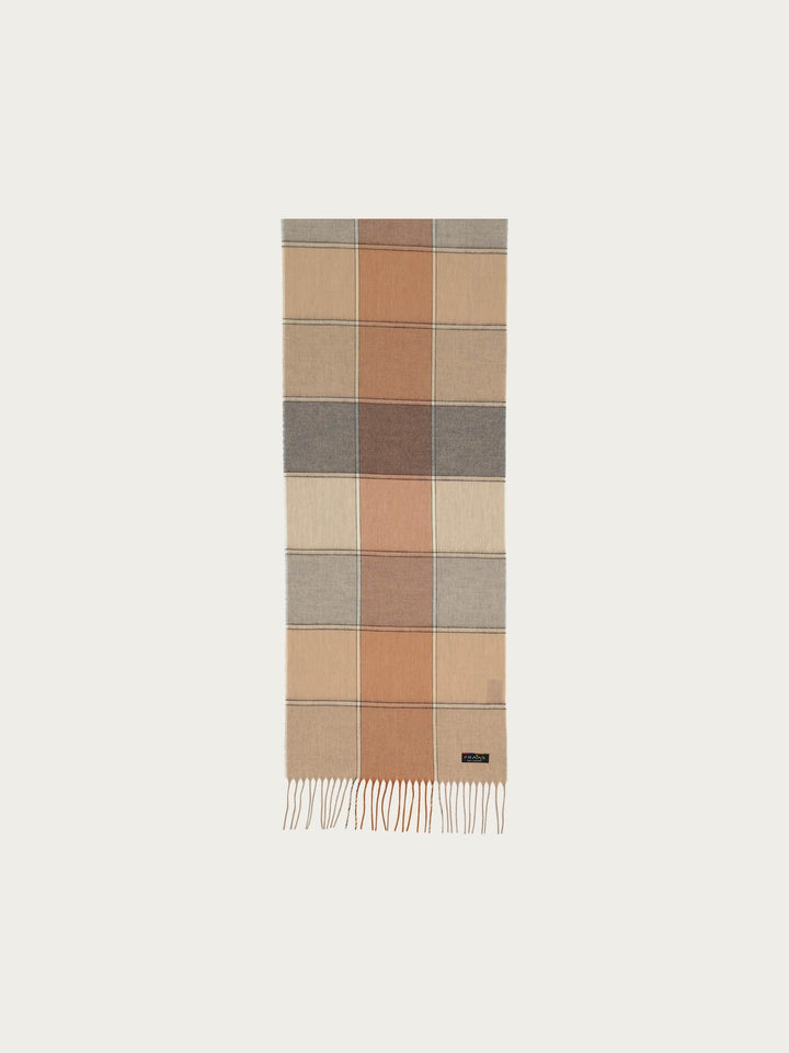 Box Plaid Twill Cashmink Scarf