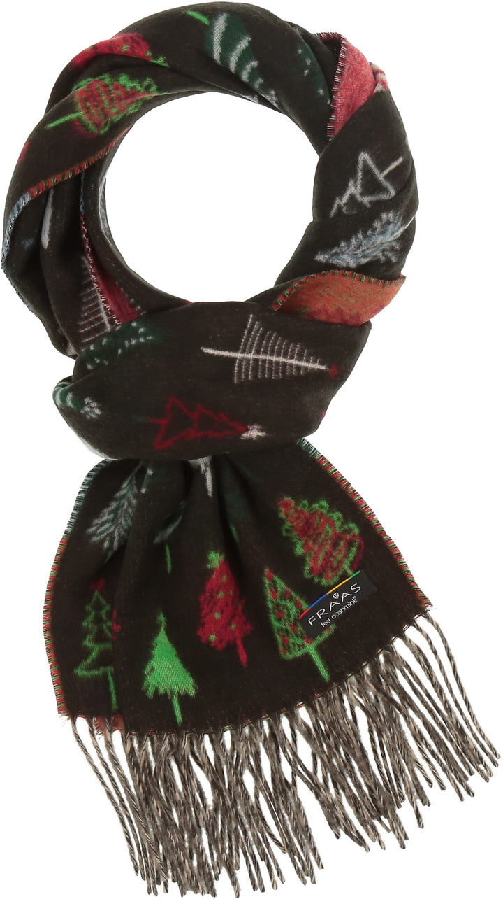 Colourful Fir Trees Cashmink® Scarf