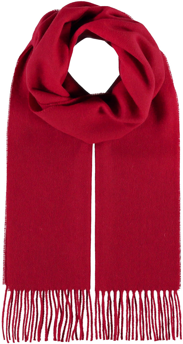 Solid Wool Cashmere Blend Scarf