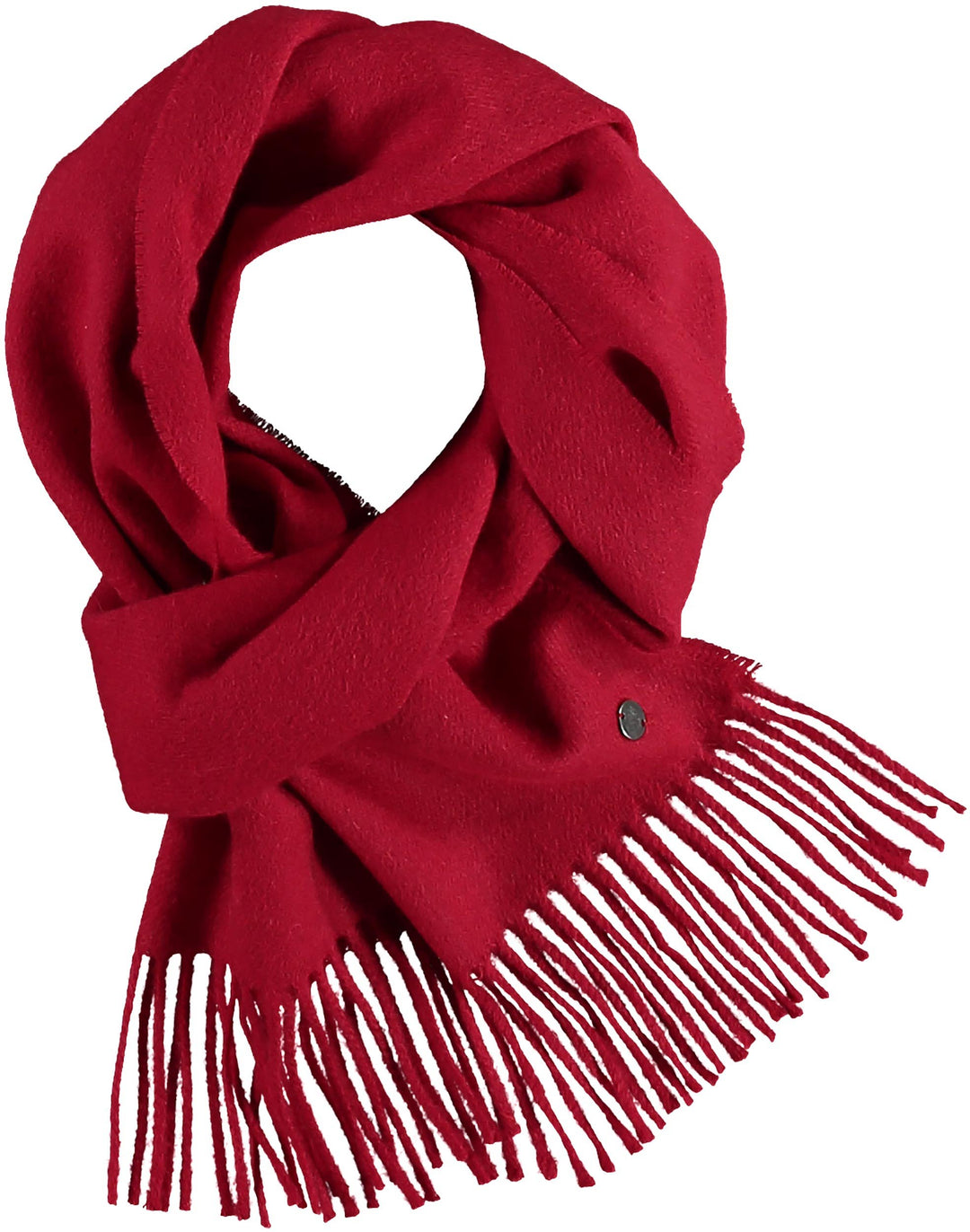 Solid Wool Cashmere Blend Scarf