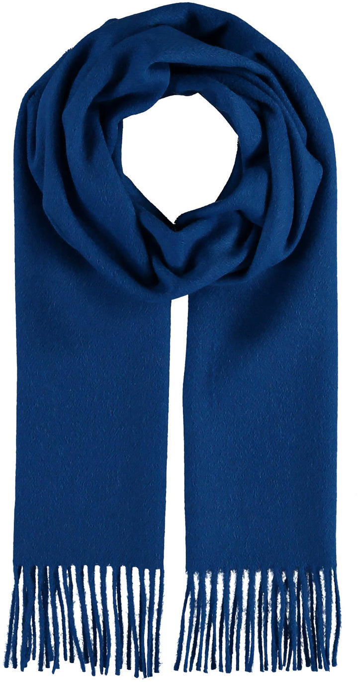 Solid Wool Cashmere Blend Scarf