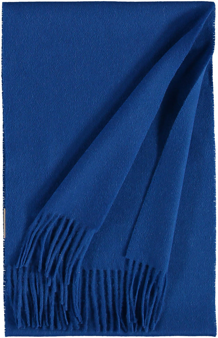 Solid Wool Cashmere Blend Scarf