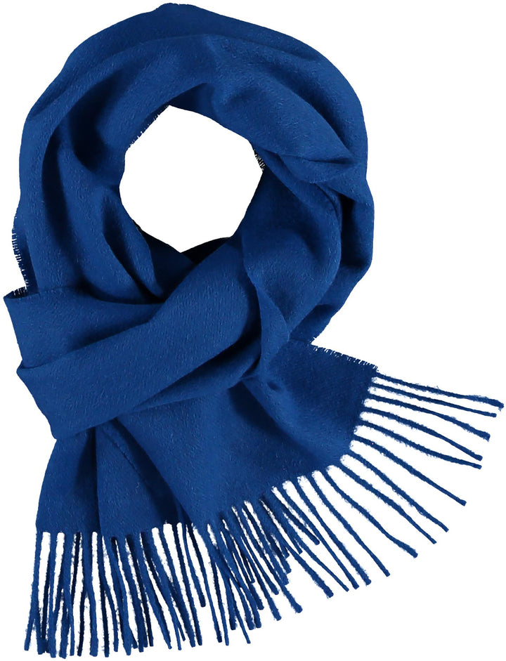 Solid Wool Cashmere Blend Scarf