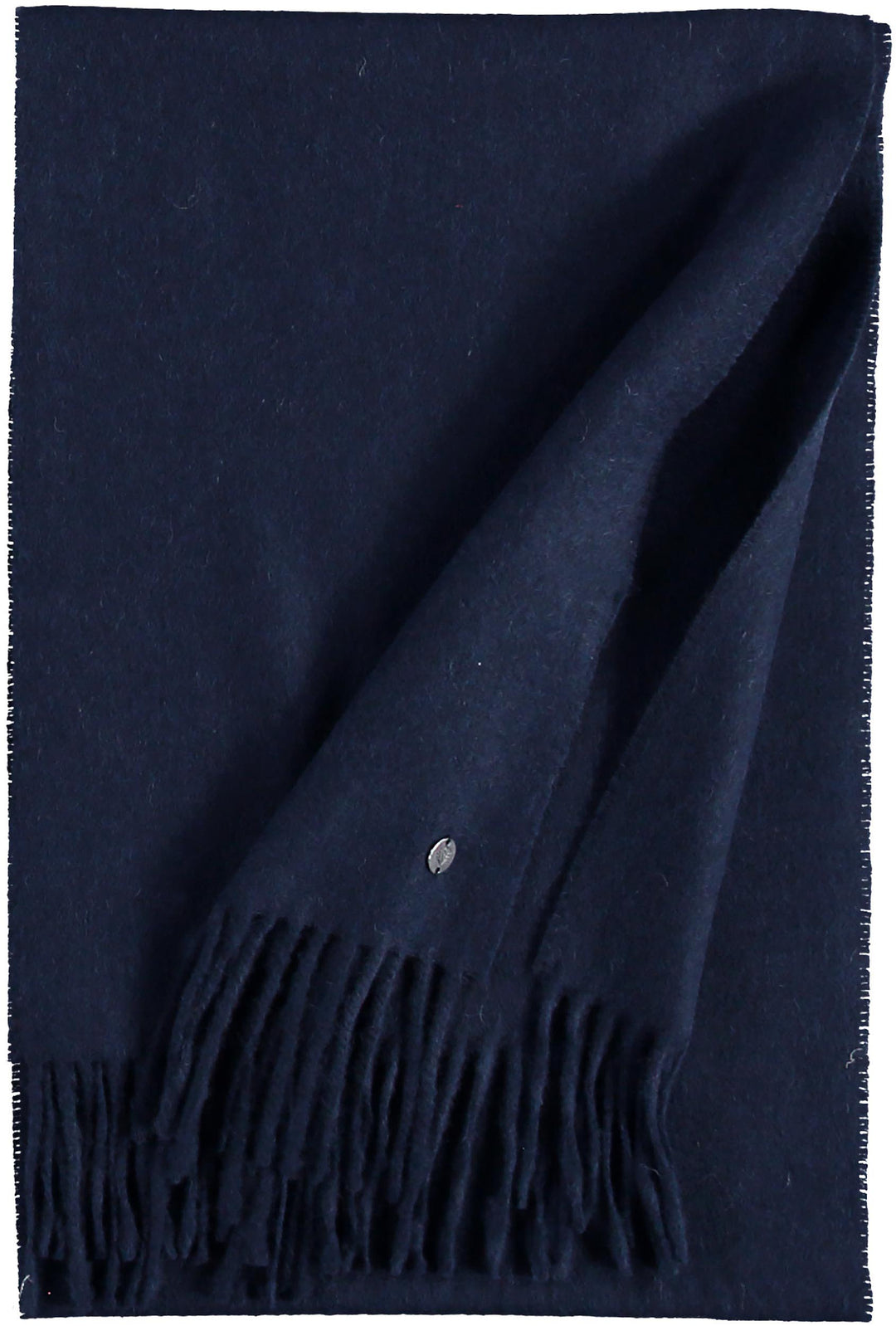 Solid Wool Cashmere Blend Scarf