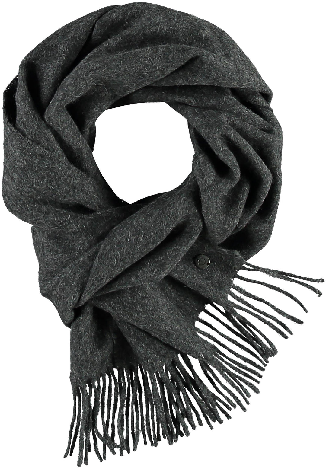 Solid Wool Cashmere Blend Scarf