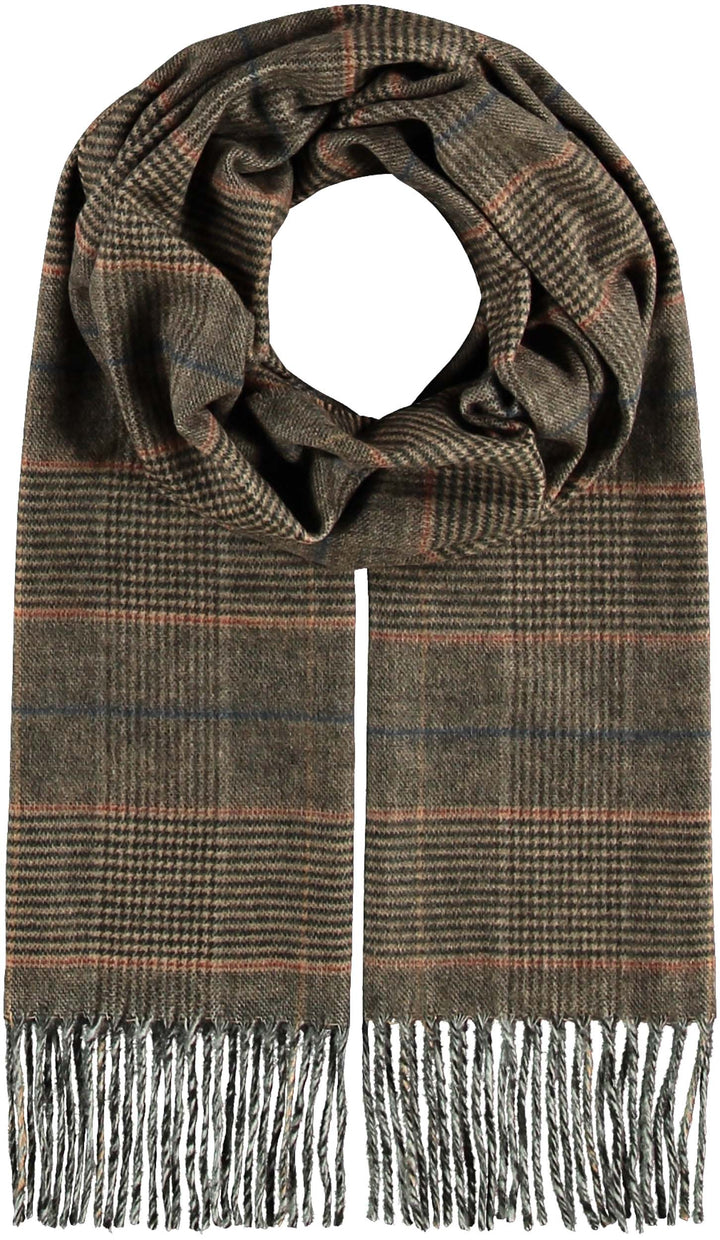 Tweed Plaid Cashmink Scarf