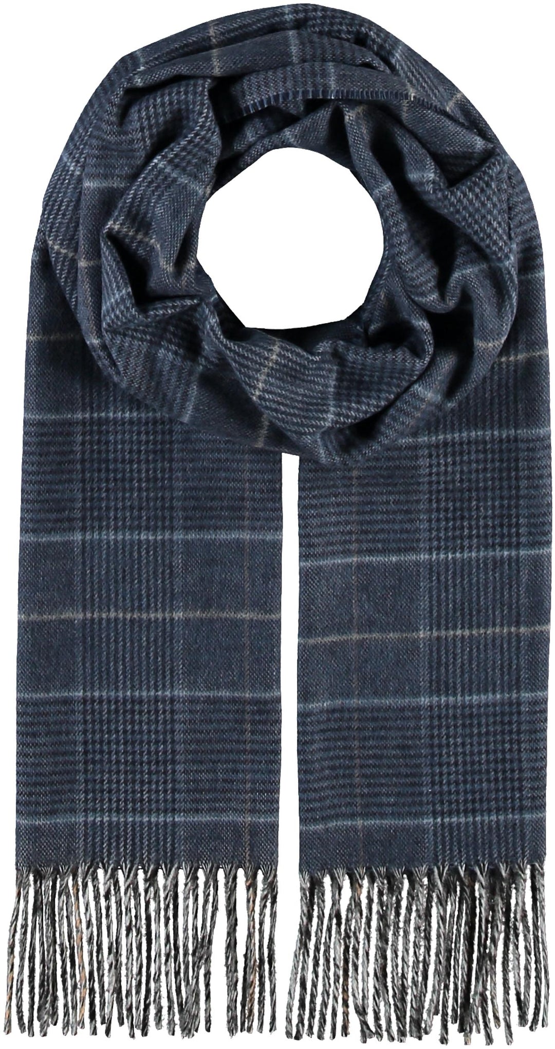 Tweed Plaid Cashmink Scarf