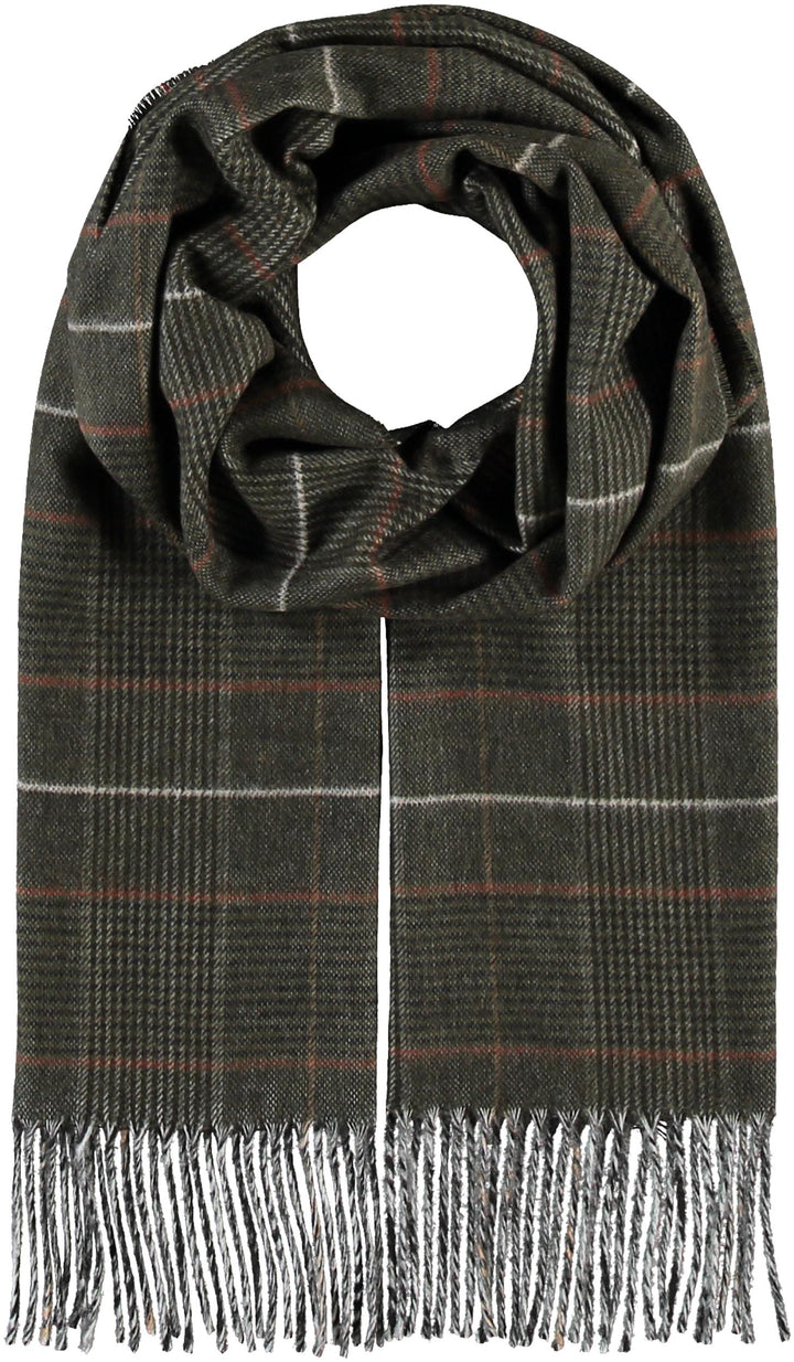 Tweed Plaid Cashmink Scarf