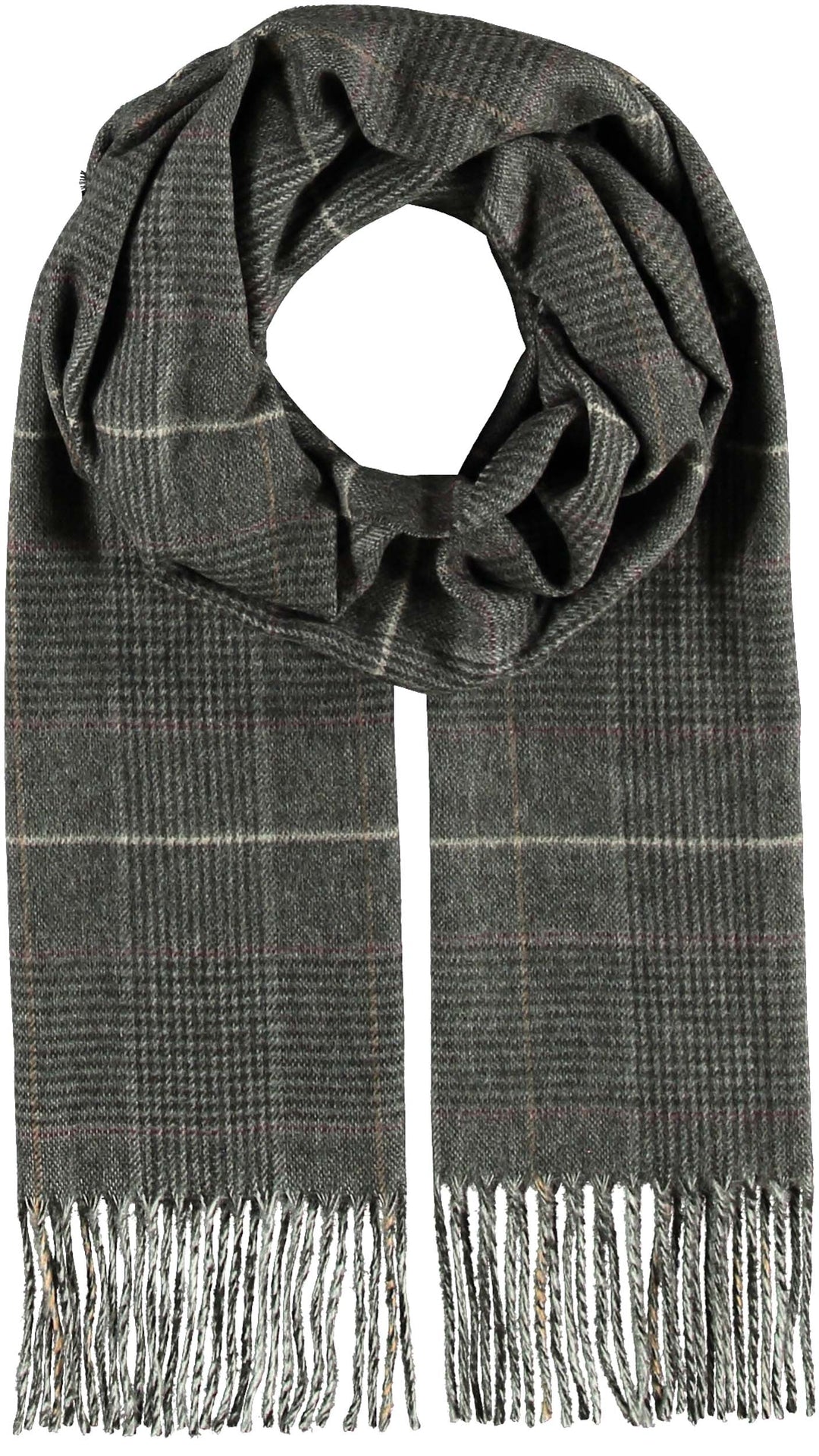 Tweed Plaid Cashmink Scarf