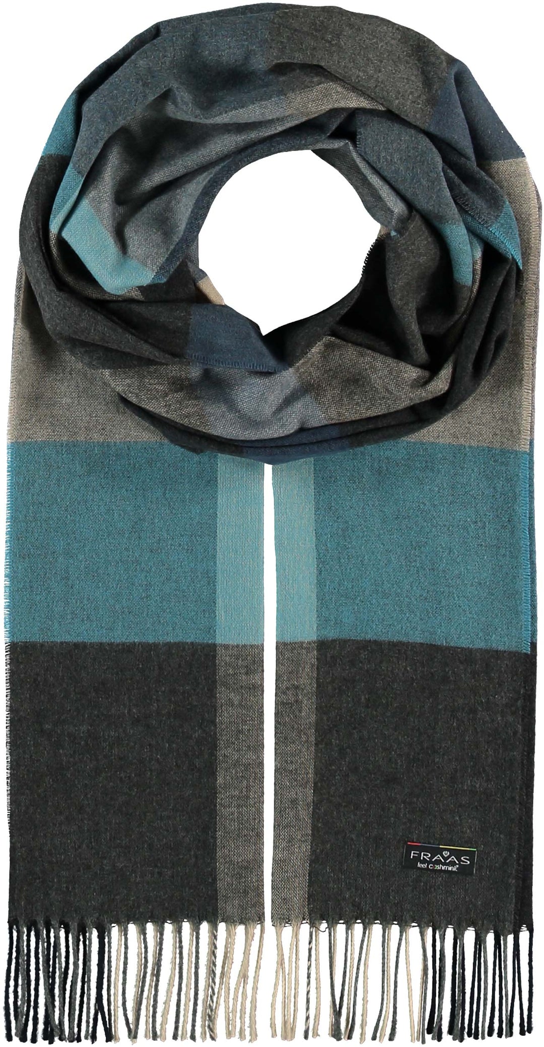 Multi Check Wide Cashmink® Scarf