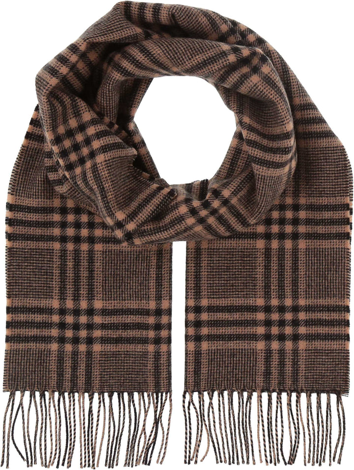 Glencheck Wool Woven Scarf