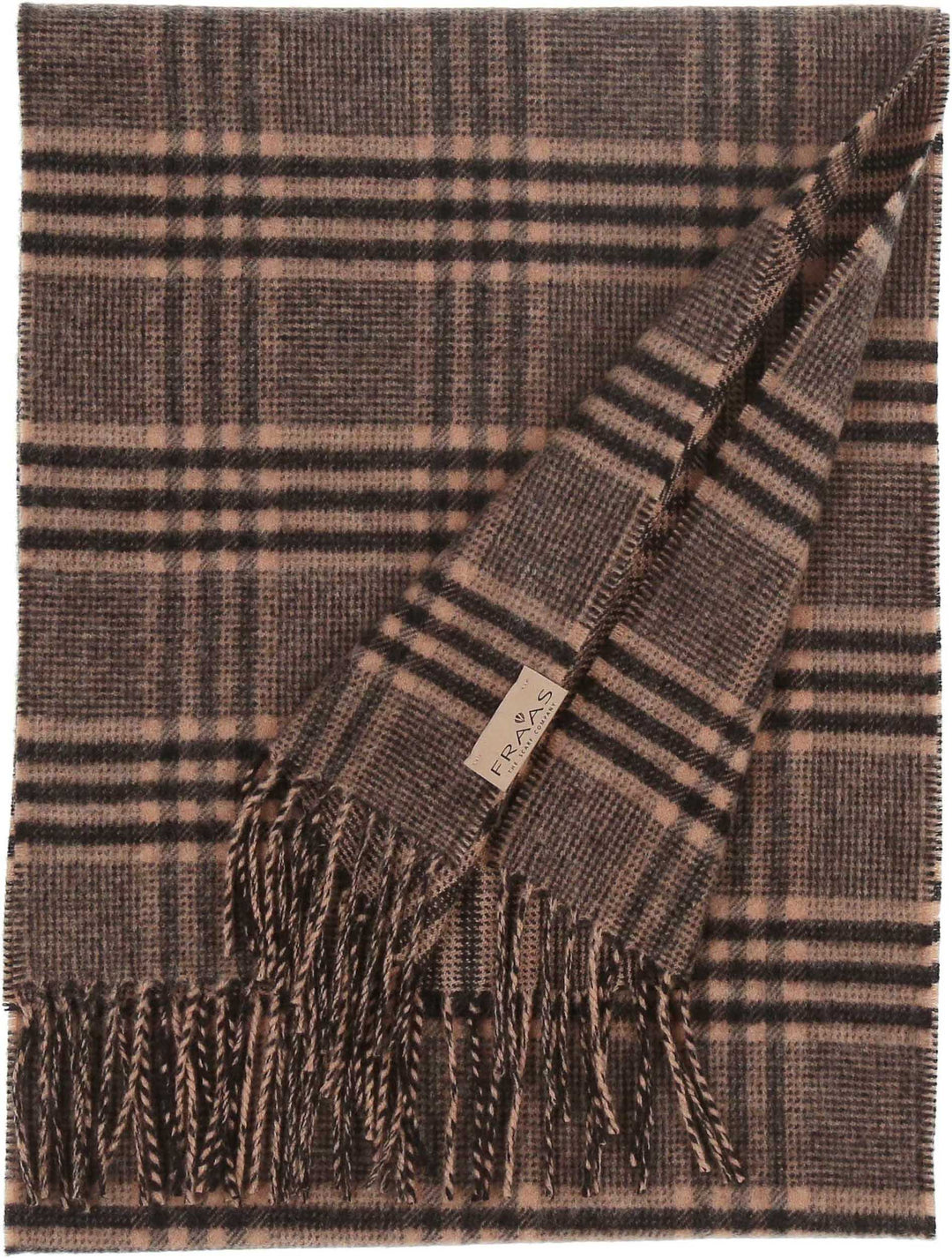 Glencheck Wool Woven Scarf