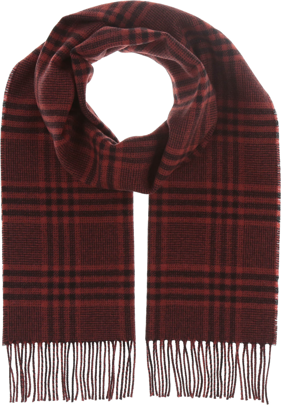 Glencheck Wool Woven Scarf