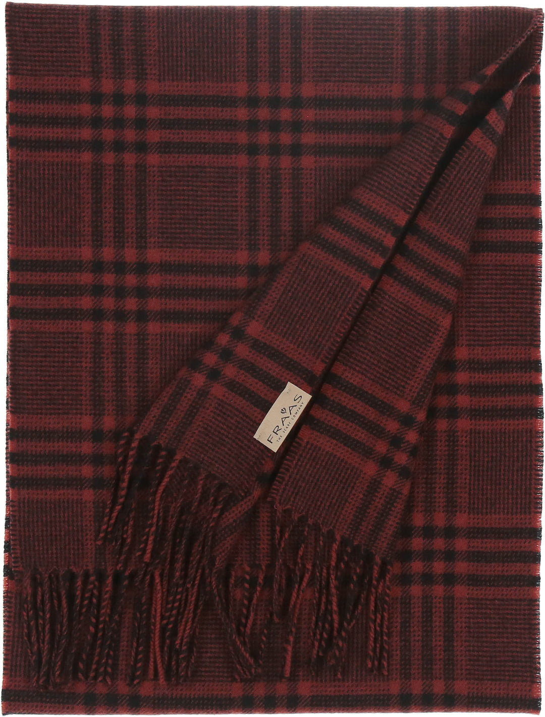 Glencheck Wool Woven Scarf