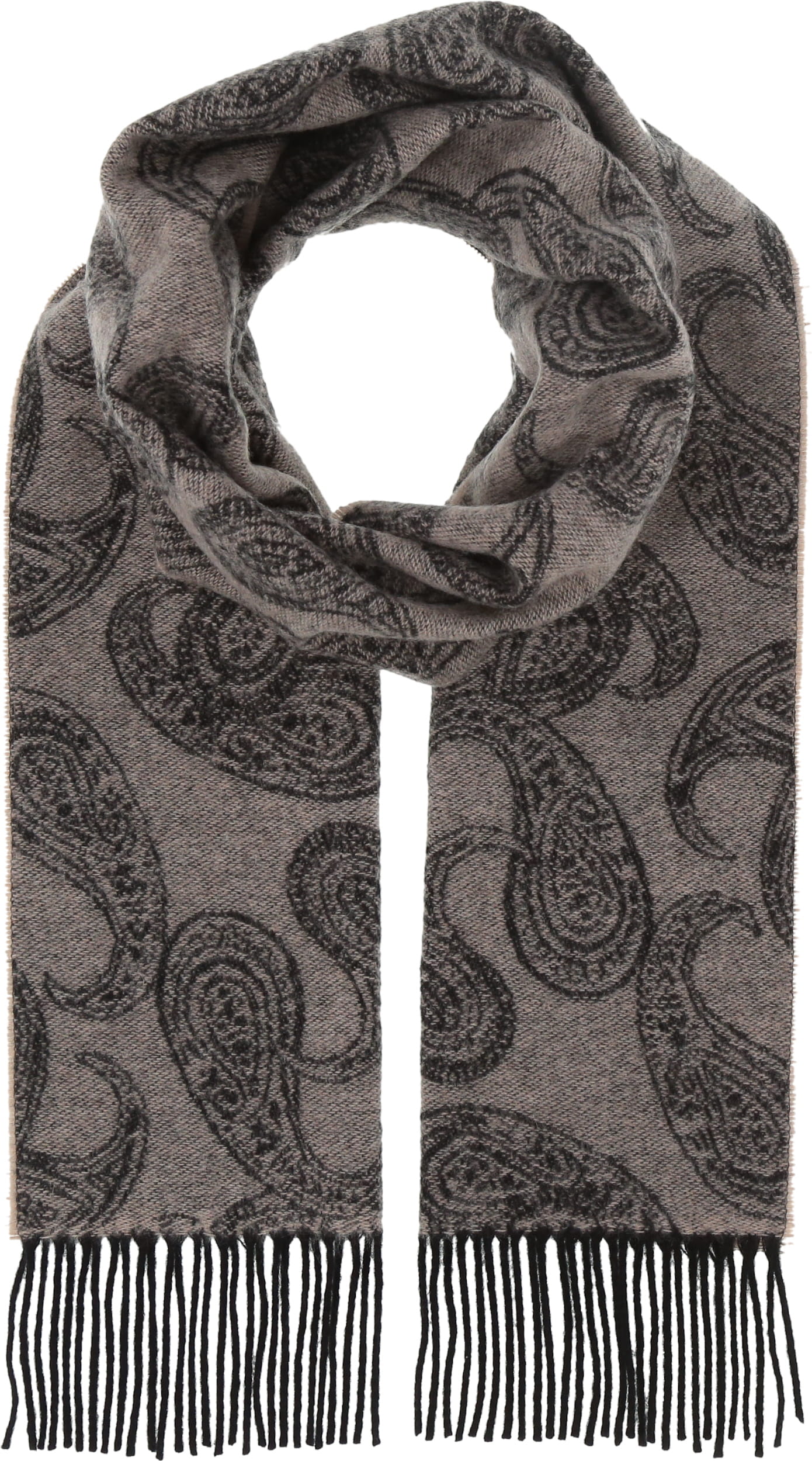 Paisley Cashmere Woven Scarf – FRAAS Canada