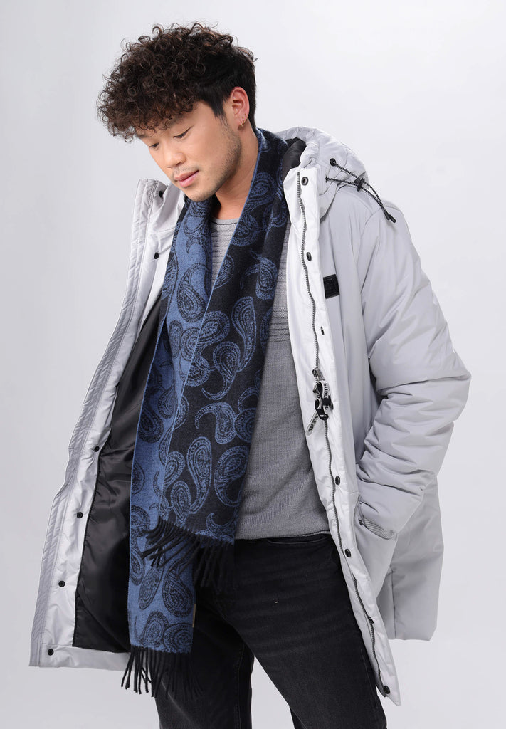 Paisley Cashmere Woven Scarf – FRAAS Canada