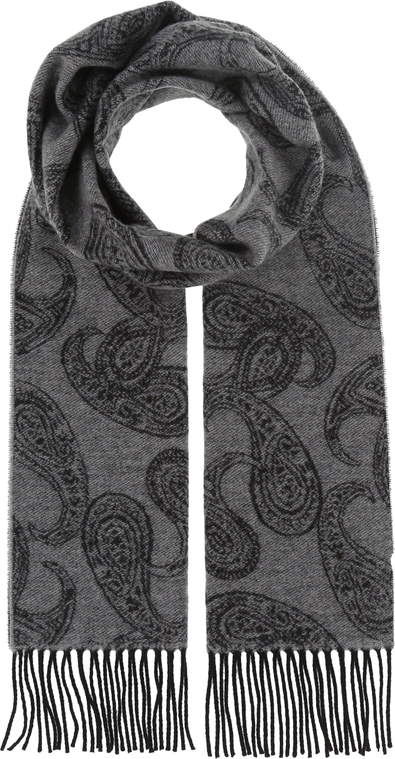 Paisley Cashmere Woven Scarf – FRAAS Canada