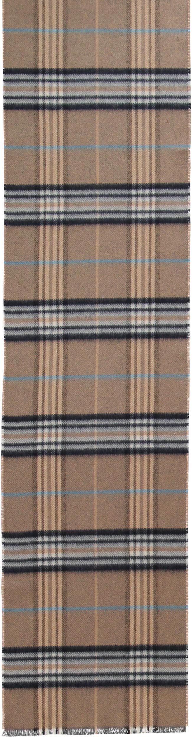 FRAAS Plaid Recycled Woven Scarf