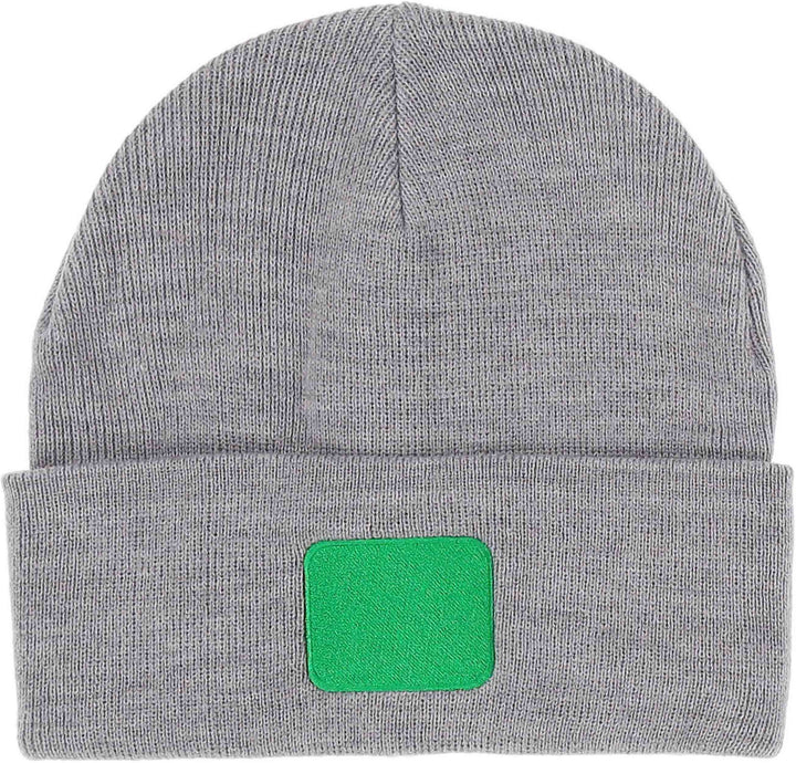 Jersey Knit Patch Cuff Toque