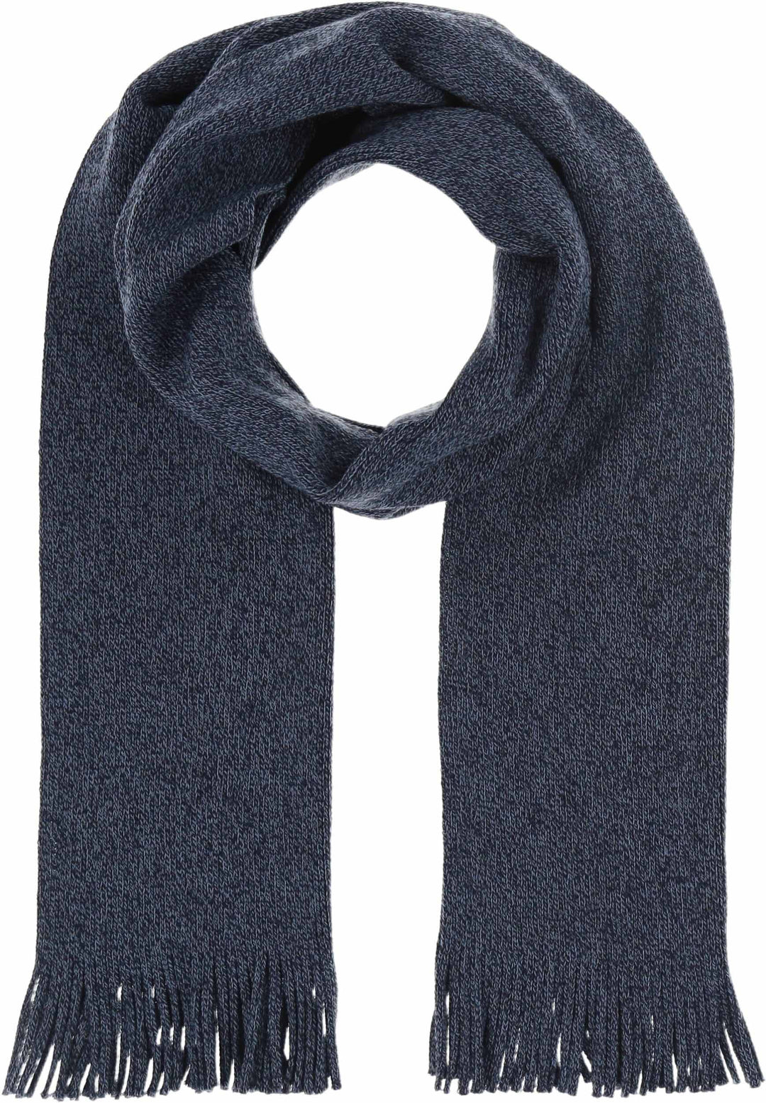 Solid Wool Raschel Knit Scarf