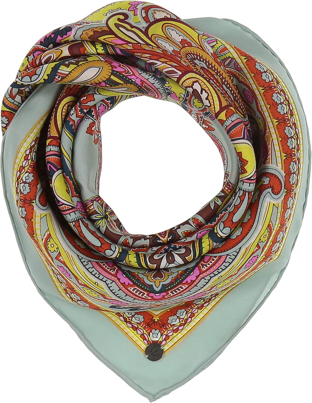 Paisley Oversized Silk Square