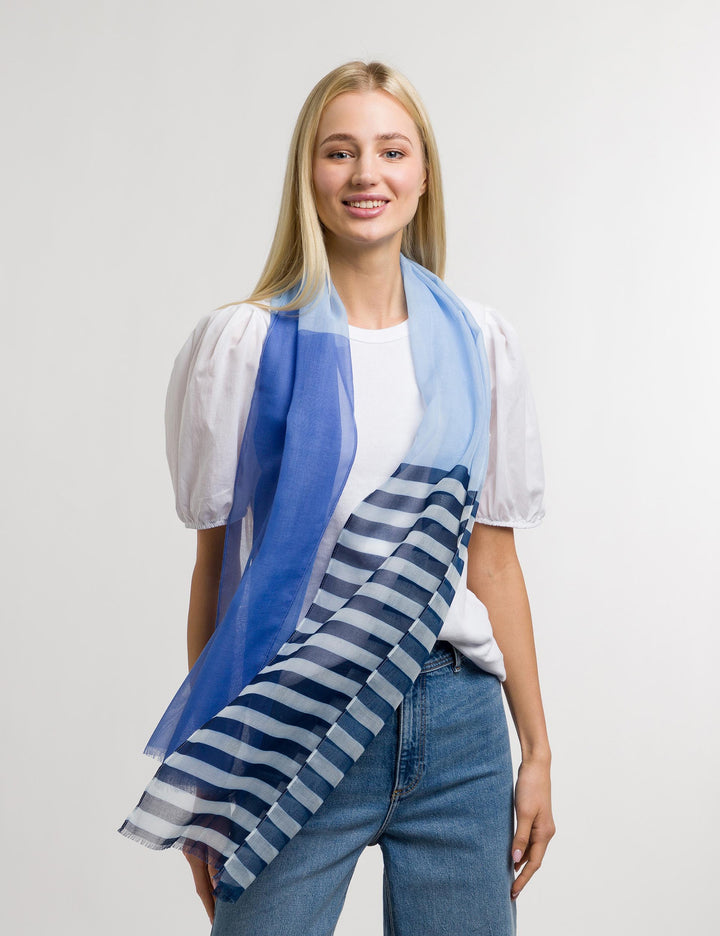 Sustainability Edition Graphic Stripes Scarf