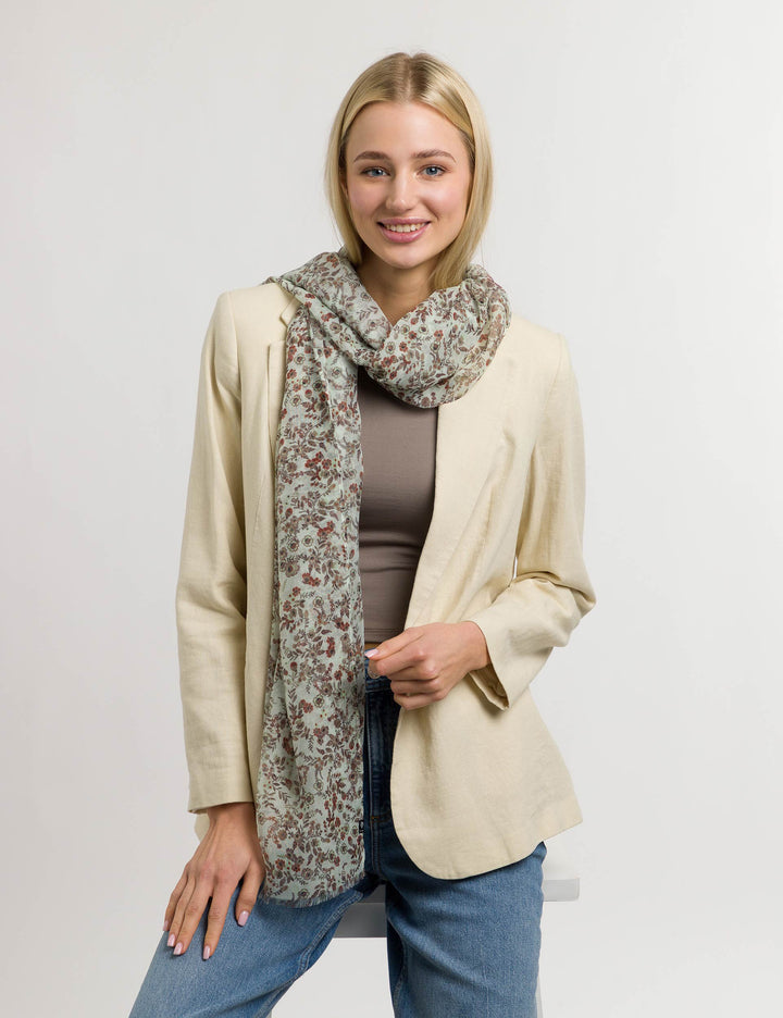 Sustainability Edition Ditzy Floral Recycled Scarf