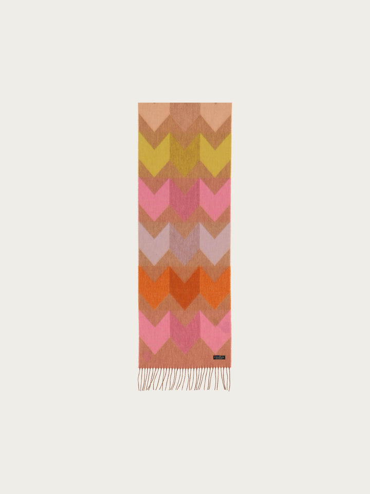 Sustainability Edition Chevron Zig Zag Recycled Scarf