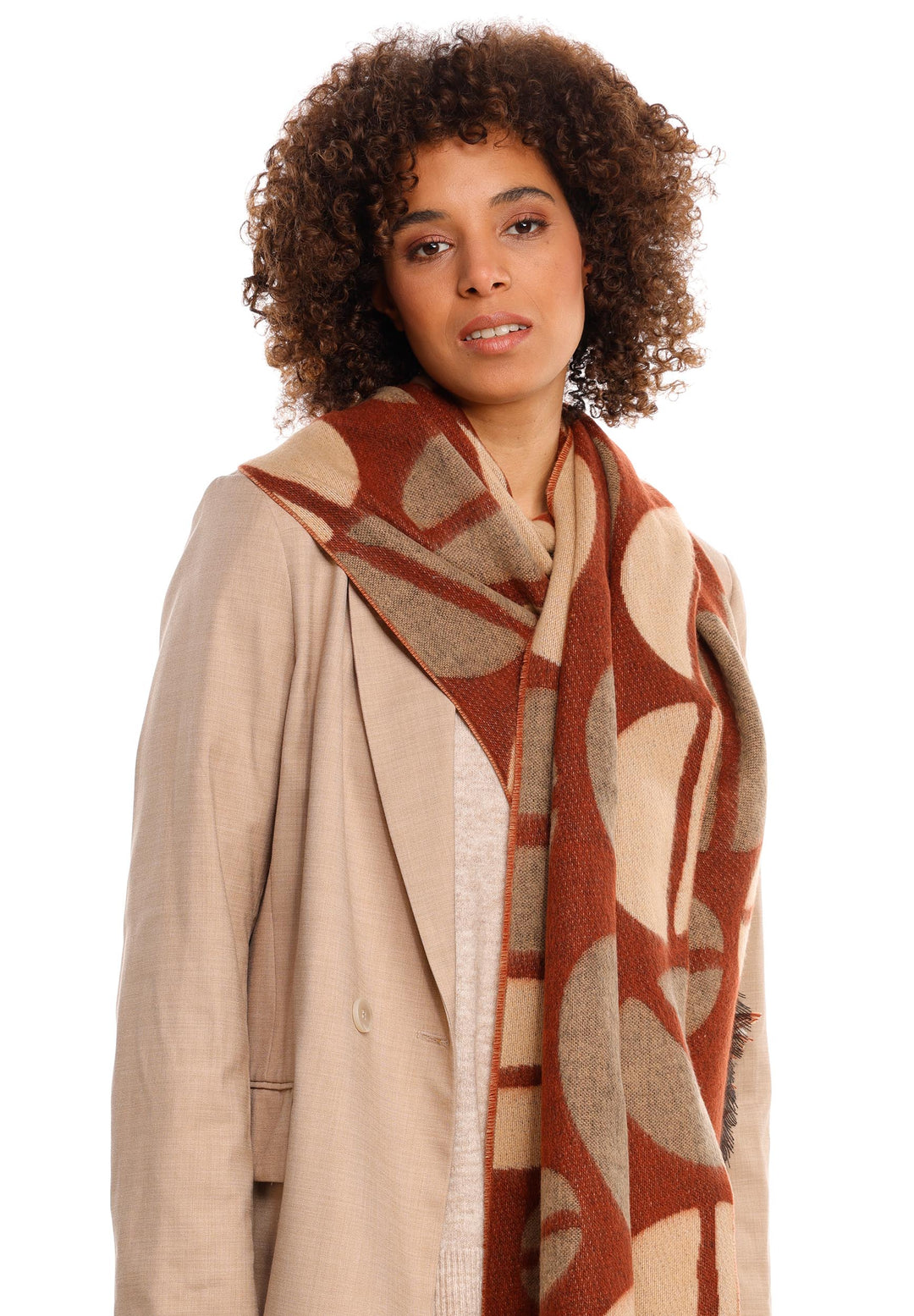 Sustainability Edition Bean Recycled Bias Scarf