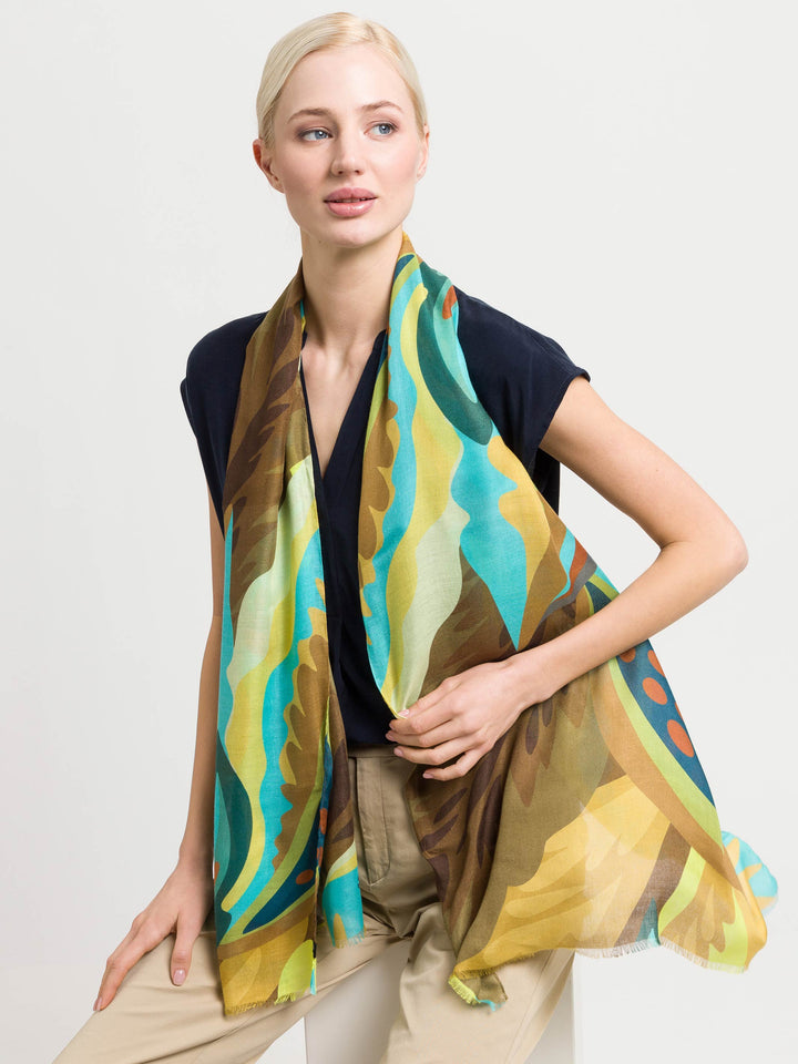 Sustainability Edition Foliage Scarf