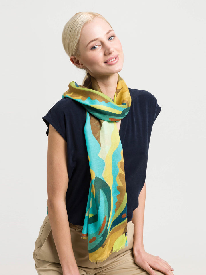 Sustainability Edition Foliage Scarf