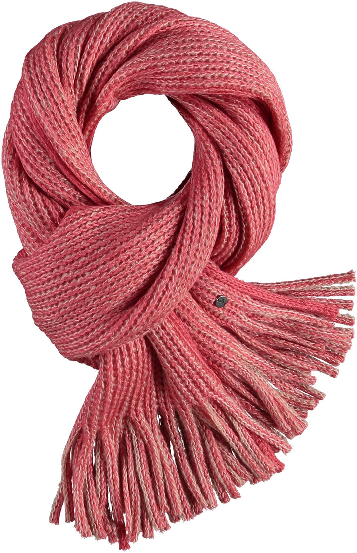 Chunky Mélange Knit Scarf Wrap