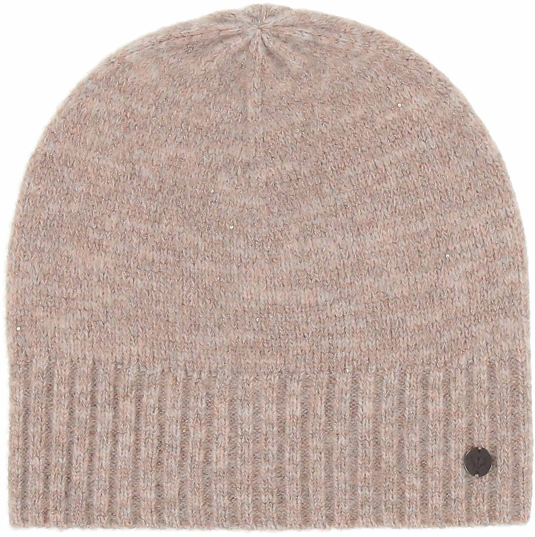 Lurex Mélange Knit Beanie