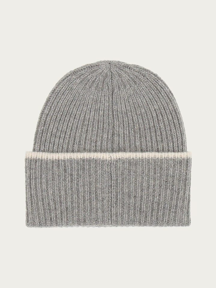 Signature Contrast Rim Knit Beanie