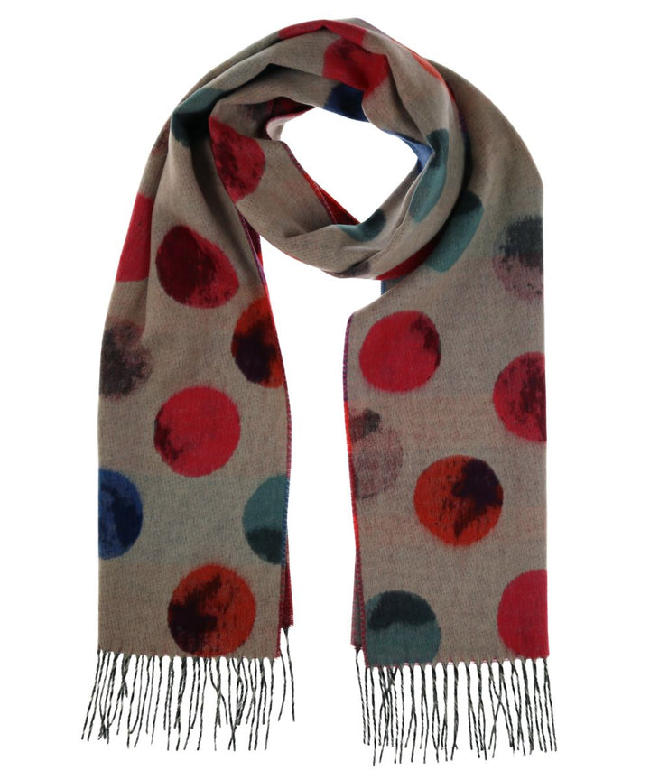 Watercolour Dot Cashmink® Scarf