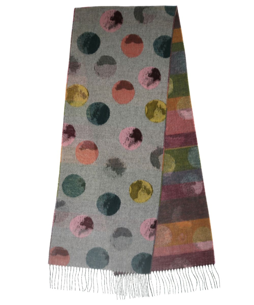 Watercolour Dot Cashmink® Scarf