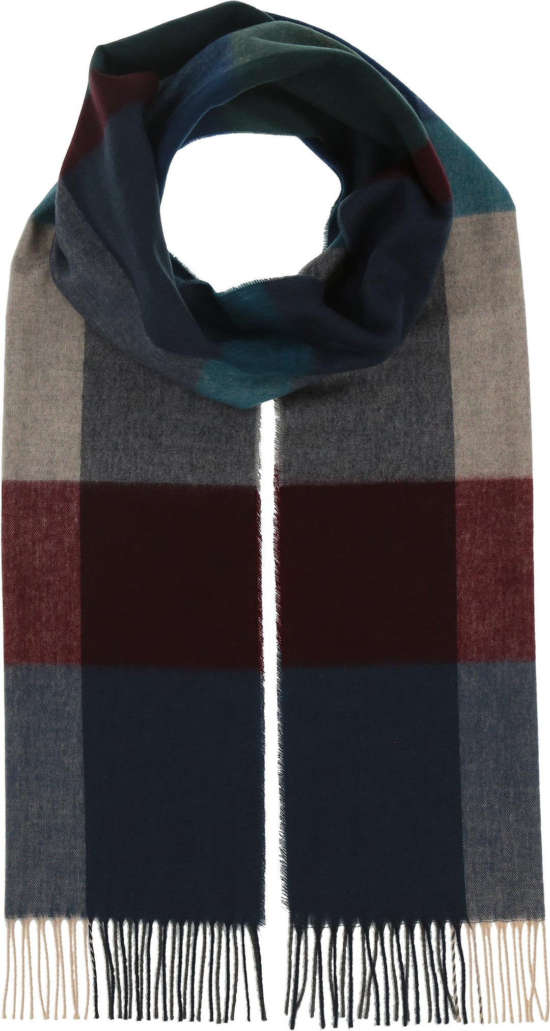 Multi Check Wider Cashmink Scarf