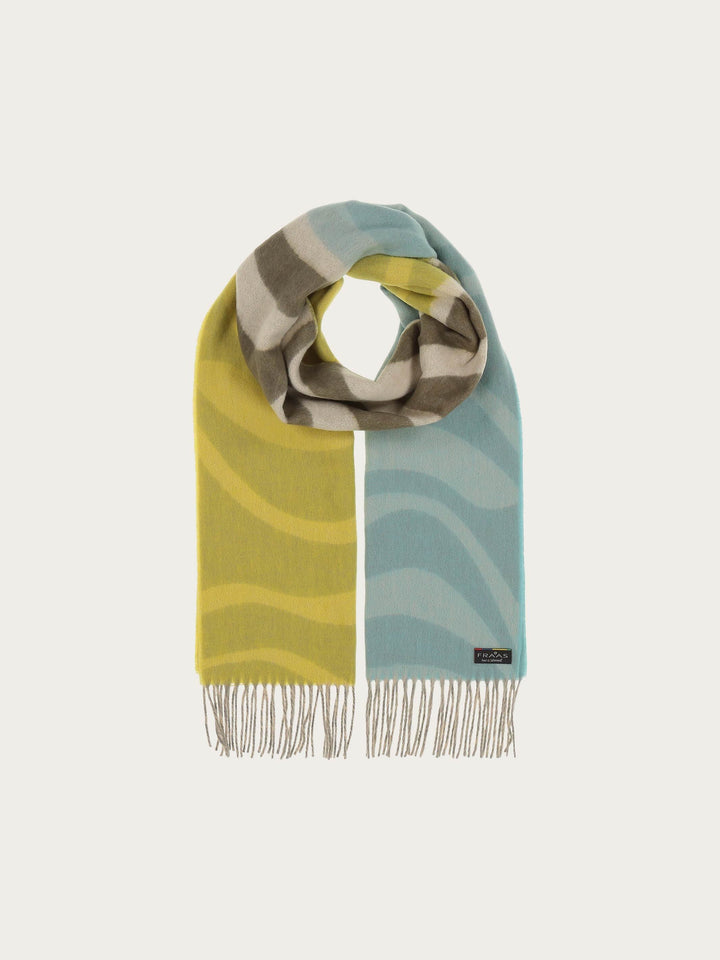 Sustainability Edition Ombre Waves Recycled Scarf