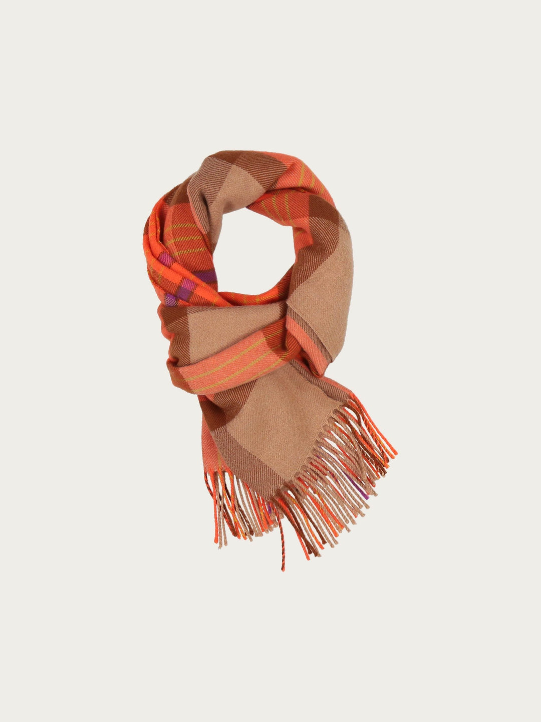 Modern Plaid Scarf