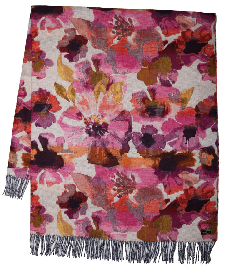 Floral Cashmink Woven Throw