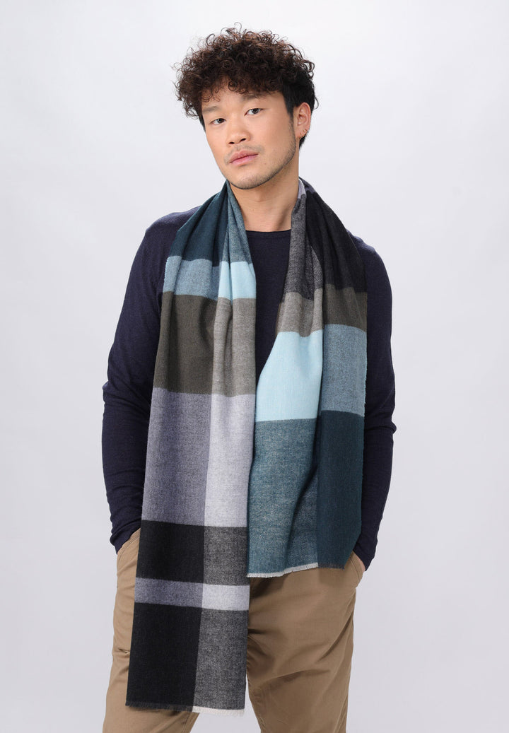 Bold Stripe Recycled Poly Scarf